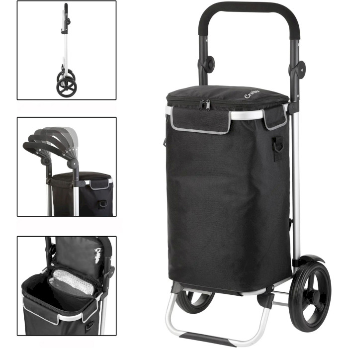 Сумка-тележка SHOPPINGCRUISER Allround 60L Black (650064)