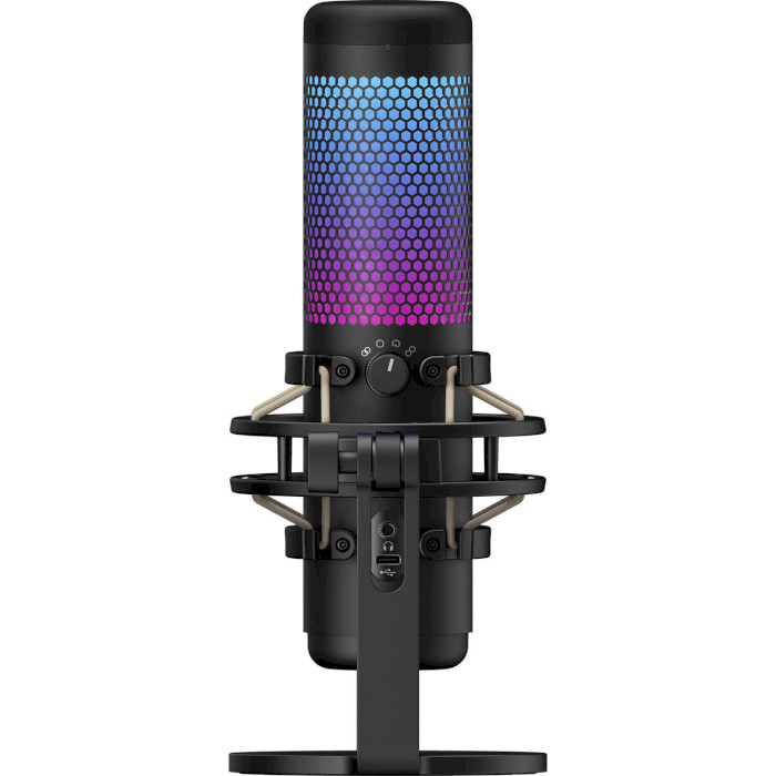Микрофон для стриминга/подкастов HYPERX QuadCast S Black (4P5P7AA)