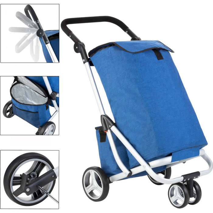 Сумка-візок SHOPPINGCRUISER 3 Wheels 40L Blue (650062)