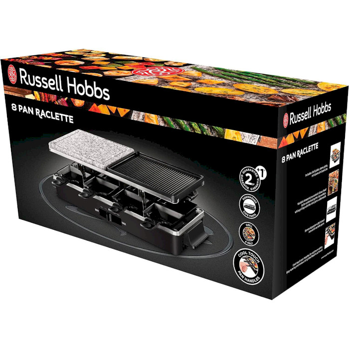 Електрогриль-раклетниця RUSSELL HOBBS Fiesta Multi Raclette 3-in-1 (26280-56)