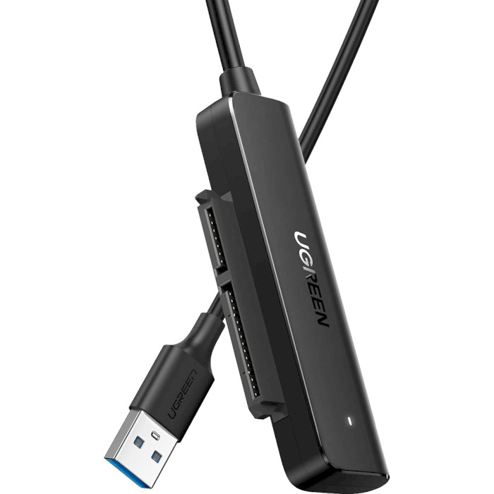 Адаптер UGREEN CM321 Converter 2.5" SATA to USB 3.0 Black (70609)