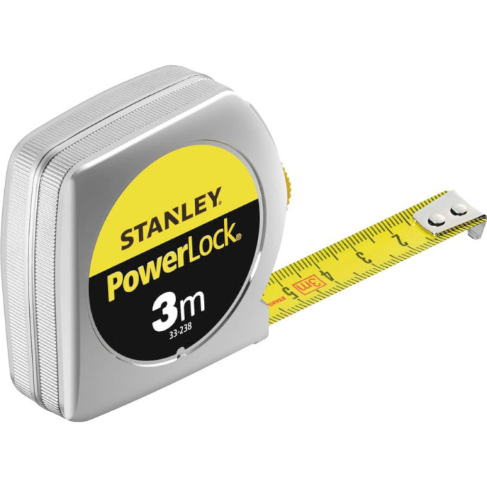 Рулетка STANLEY "PowerLock" 3м (0-33-238)