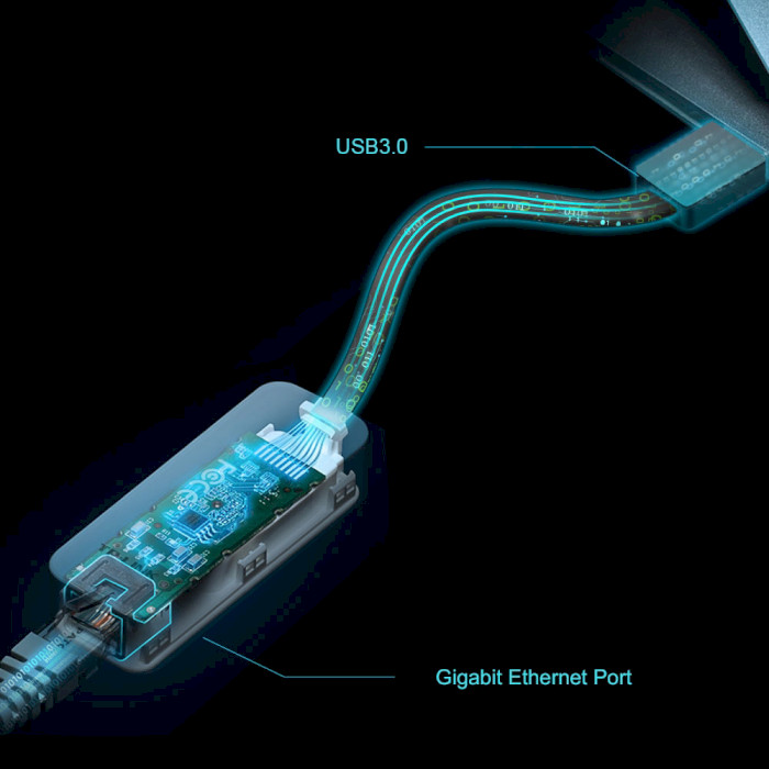 Сетевой адаптер TP-LINK USB 3.0 to Gigabit Ethernet (UE306)