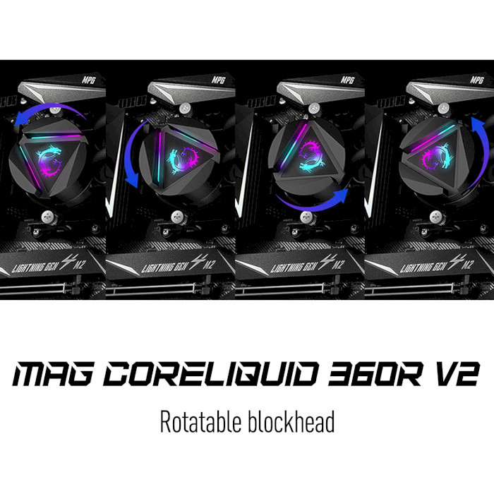 Система водяного охолодження MSI MAG CoreLiquid 360R V2 (306-7ZW1C41-813)