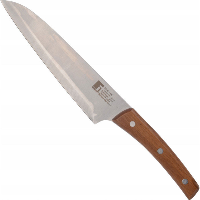Набір кухонних ножів на підставці BERGNER Natural 13пр (BG-8911-MM)