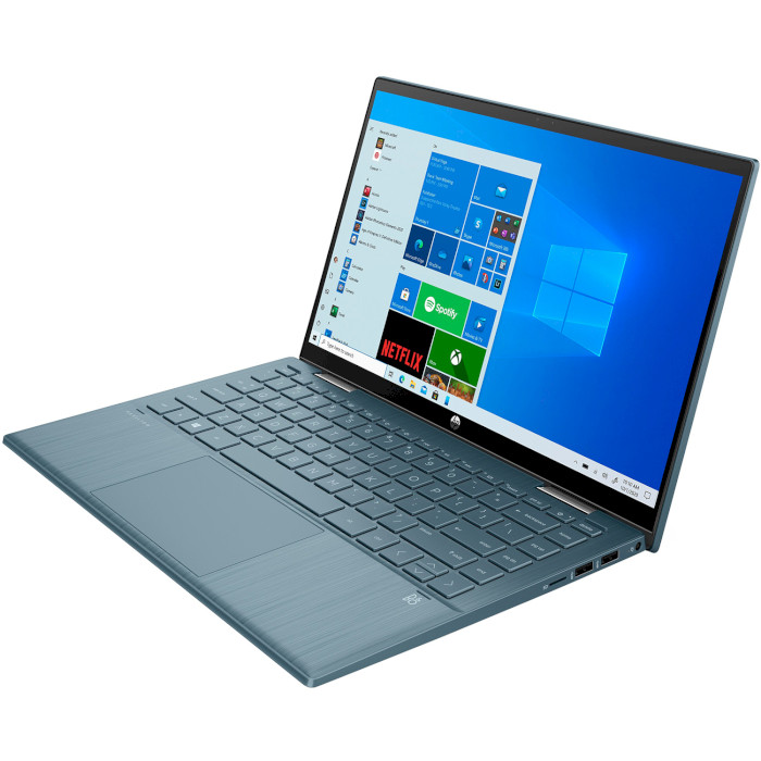 Ноутбук HP Pavilion x360 14-dy0028ua Spruce Blue (464H9EA)