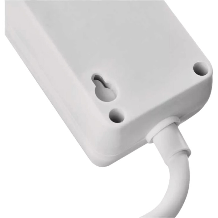 Мережевий фільтр EMOS P1523RU White, 5 розеток, 2xUSB, 3м