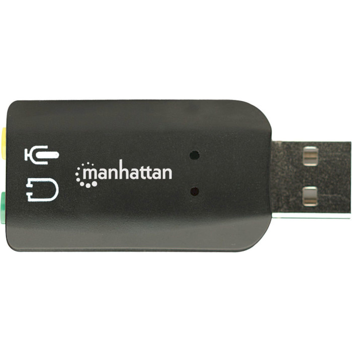 Внешняя звуковая карта MANHATTAN USB 3D 5.1 Surround (150859)