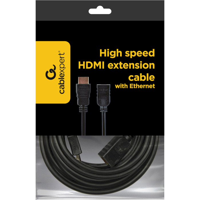 Кабель-удлинитель CABLEXPERT HDMI v2.0 0.5м Black (CC-HDMI4X-0.5M)