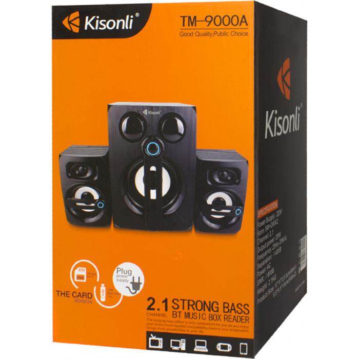 Акустична система KISONLI TM-9000A Black