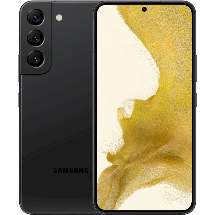 Смартфон SAMSUNG Galaxy S22 8/256GB Phantom Black (SM-S901BZKGSEK)