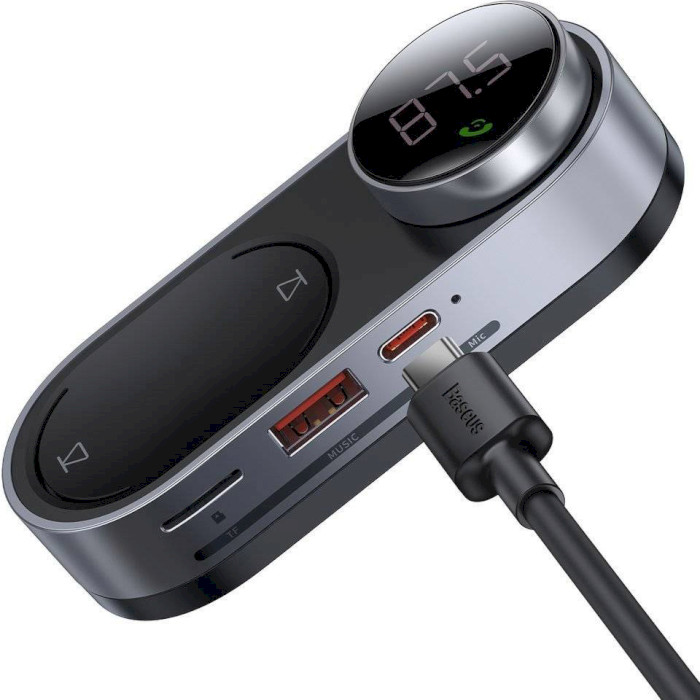 FM-трансмиттер BASEUS Solar Car Wireless MP3 Player (CDMP000001)