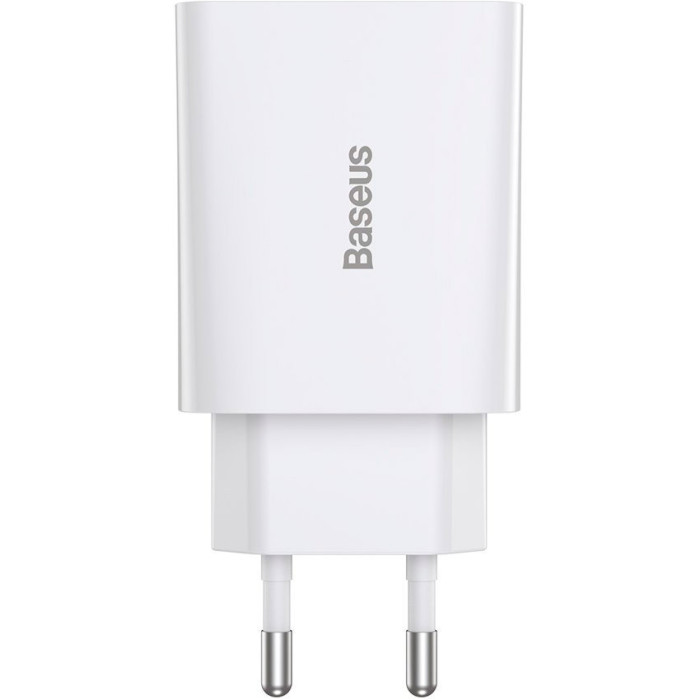 Зарядний пристрій BASEUS Speed Mini Quick Charger 1C 20W White (CCFS-SN02)