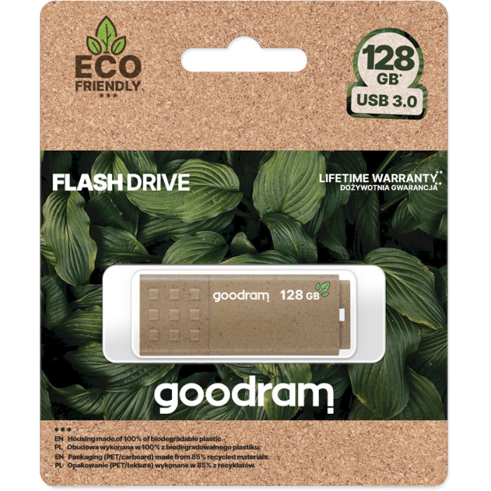 Флешка GOODRAM UME3 Eco Friendly 128GB USB3.0 (UME3-1280EFR11)