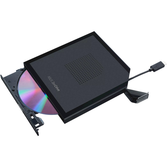 Внешний привод DVD±RW ASUS ZenDrive V1M USB-C2.0 Black (SDRW-08V1M-U/BLK/G/AS)