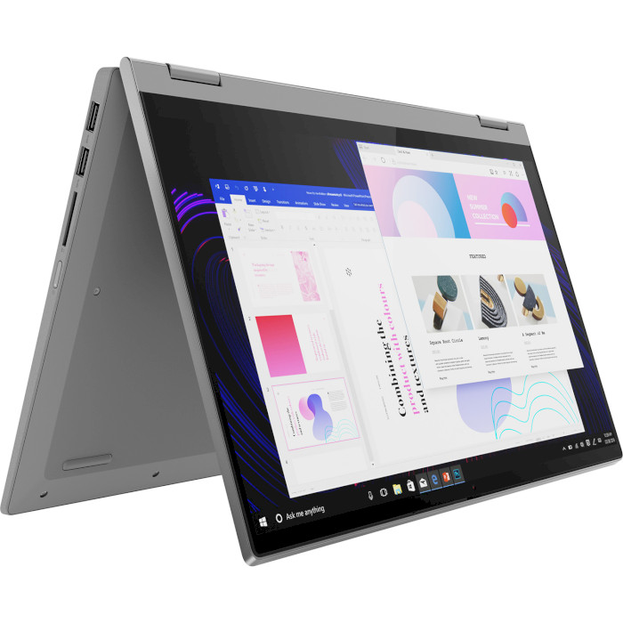 Ноутбук LENOVO IdeaPad Flex 5 14ITL05 Platinum Gray (82HS017ARA)