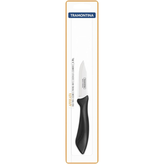 Нож кухонный для чистки овощей TRAMONTINA Affilata 76мм (23650/103)