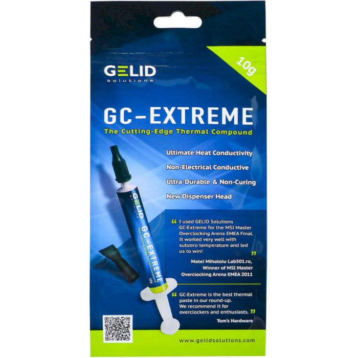 Термопаста GELID SOLUTIONS GC-Extreme 10g (TC-GC-03-02)