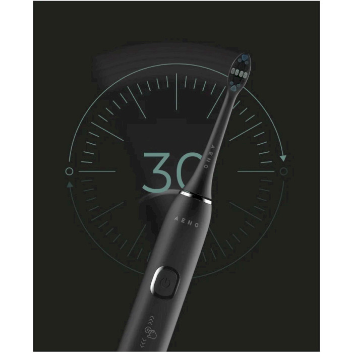 Електрична зубна щітка AENO DB4 Black (ADB0004)