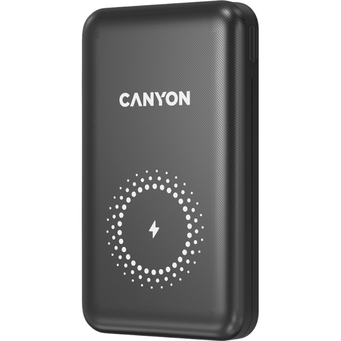 Повербанк с беспроводной зарядкой CANYON CNS-CPB1001 10000mAh Black