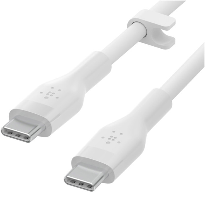 Кабель BELKIN Boost Up Charge Flex USB-C to USB-C 1м White (CAB009BT1MWH)