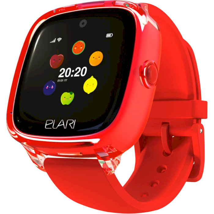 Детские смарт-часы ELARI KidPhone Fresh Red