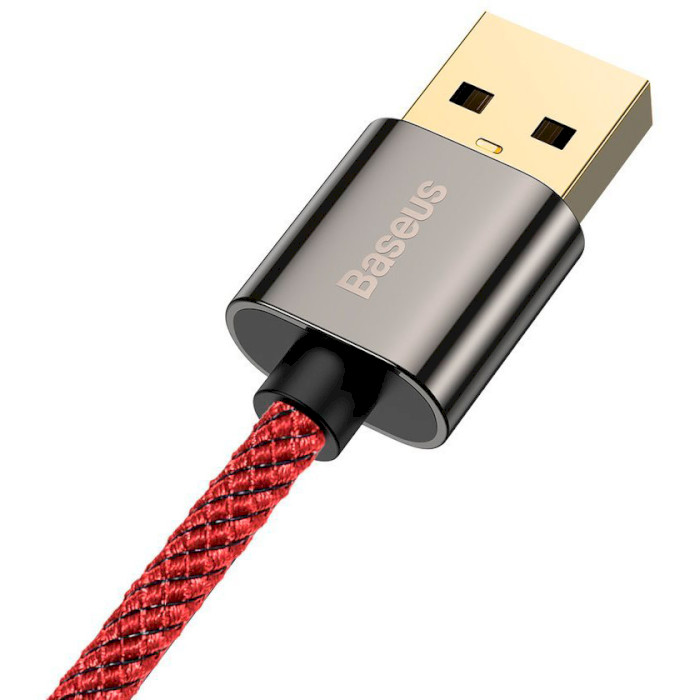 Кабель BASEUS Legend Series Elbow Fast Charging Data Cable USB to Type-C 66W 1м Red (CACS000409)