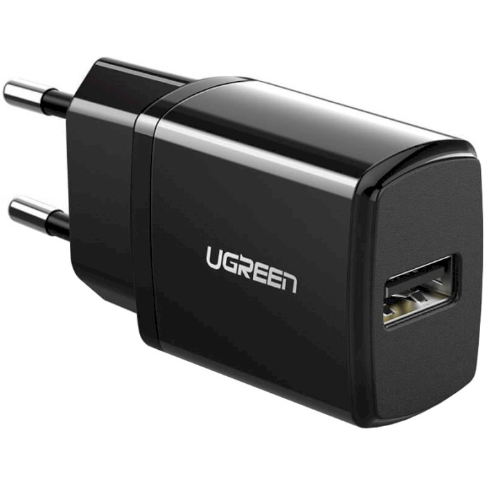 Зарядное устройство UGREEN ED011 10.5W 1xUSB-A, 2.1A Wall Charger Black (50459)