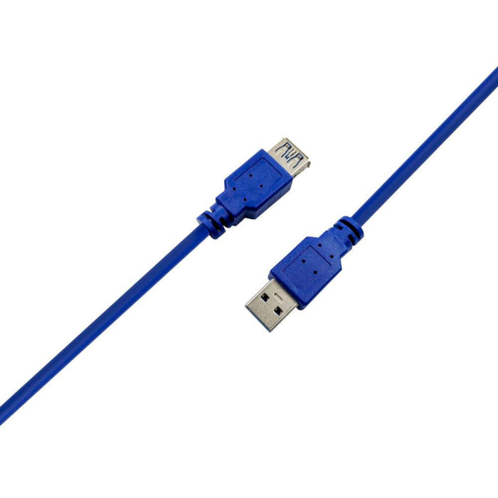 Кабель-подовжувач PROLOGIX USB 3.0 AM/AF 1.8м Blue