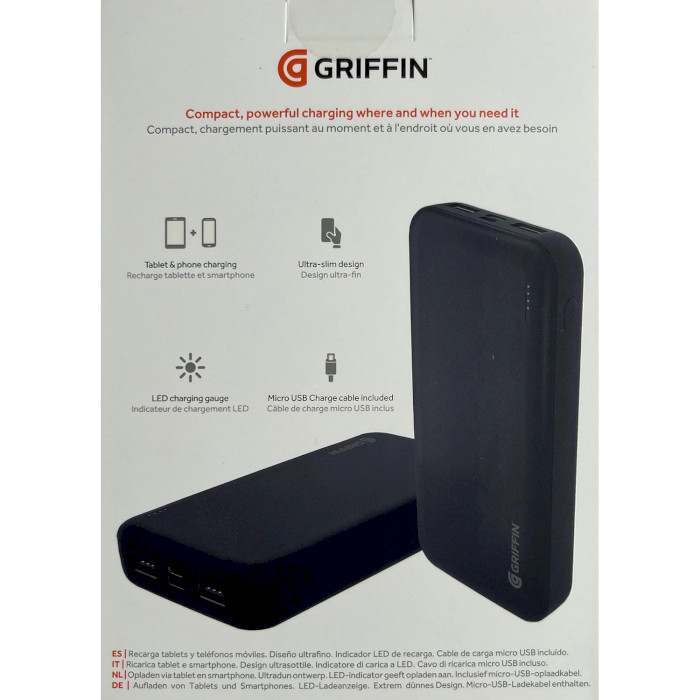 Повербанк GRIFFIN GP-148-BLK 16000mAh