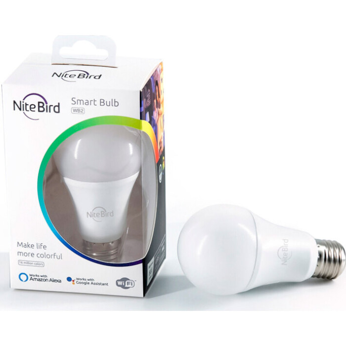Умная лампа NITEBIRD Smart Bulb E27 8W 2700K (WB2/LB1)