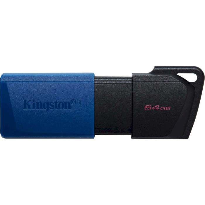 Флэшка KINGSTON DataTraveler Exodia M USB3.2 64GB Black/Blue (DTXM/64GB)