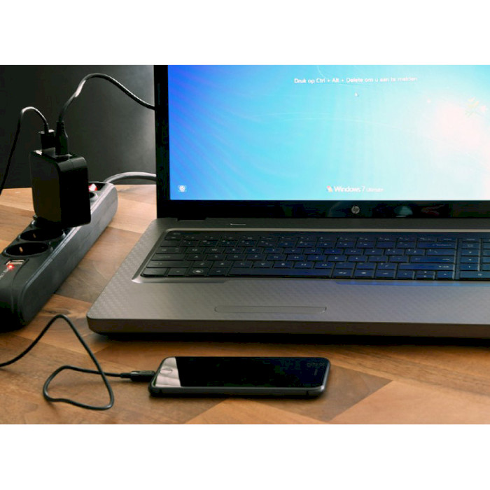 Зарядное устройство GEMBIRD NPA-PD60-01 Black w/USB-C & DC cables