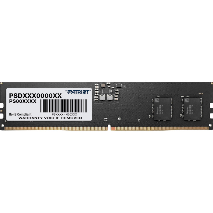 Модуль пам'яті PATRIOT Signature Line DDR5 4800MHz 16GB (PSD516G480081)