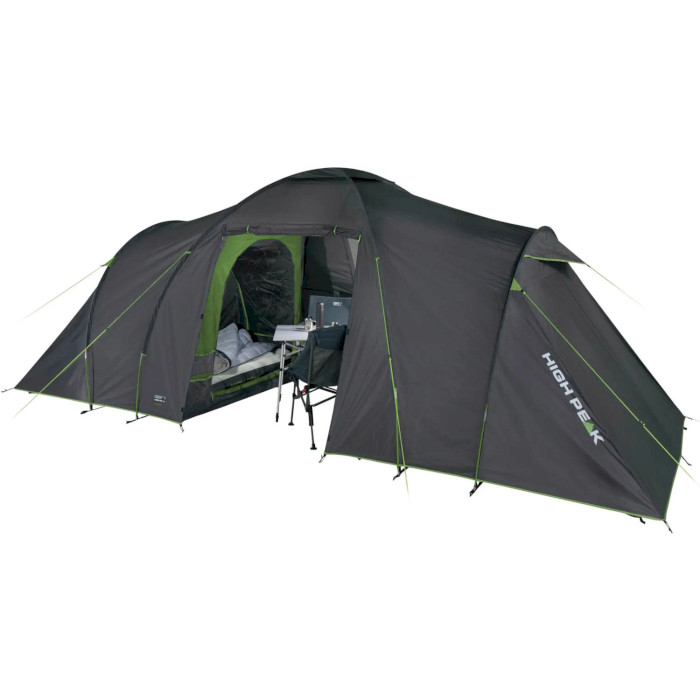 Палатка 6-местная HIGH PEAK Como 6.0 Dark Gray/Green (10263)