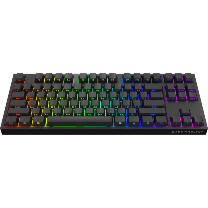 Клавіатура DARK PROJECT Pro KD87A ABS Gateron Optical 2.0 Red (DP-KD-87A-000210-GRD)