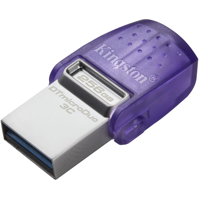 Флэшка KINGSTON DataTraveler microDuo 3C G3 256GB USB+Type-C3.2 (DTDUO3CG3/256GB)