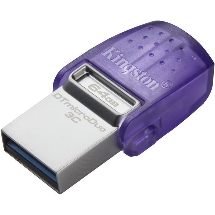 Флэшка KINGSTON DataTraveler microDuo 3C G3 USB/USB-C3.2 64GB (DTDUO3CG3/64GB)