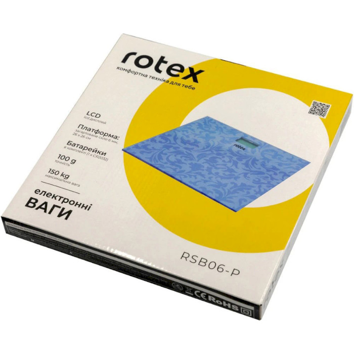 Підлогові ваги ROTEX RSB06-P