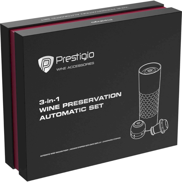 Автоматический набор для хранения вина PRESTIGIO PWA103APSRB