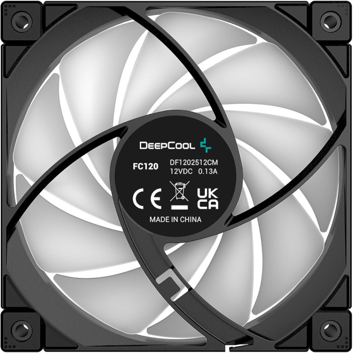 Комплект вентиляторів DEEPCOOL FC 120 3-Pack (R-FC120-BKAMN3-G-1)