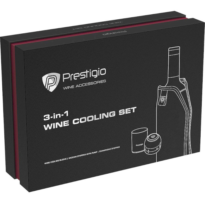 Набор для охлаждения вина PRESTIGIO PWA101CS
