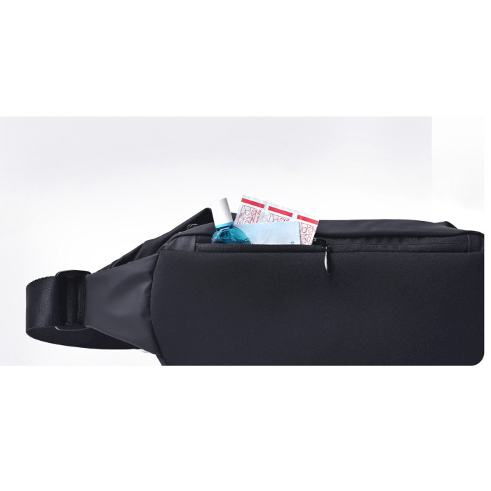 Сумка на одно плечо/на пояс (бананка) XIAOMI Sports Fanny Pack Black