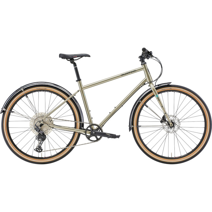 Велосипед KONA Dr. Dew L 28" Gloss Metallic Pewter (2022) (B22DRDW05)