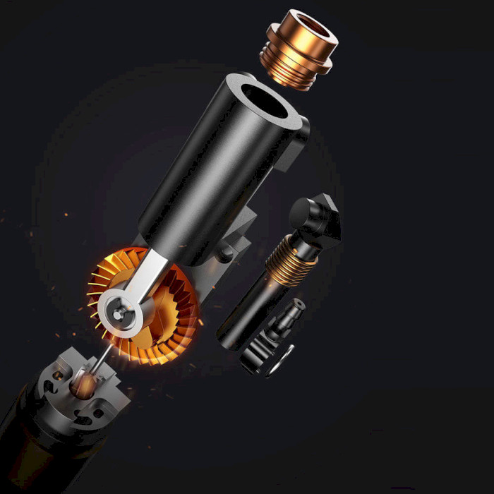Автокомпрессор BASEUS Energy Source Inflator Pump v2 Black (CRNL040001)