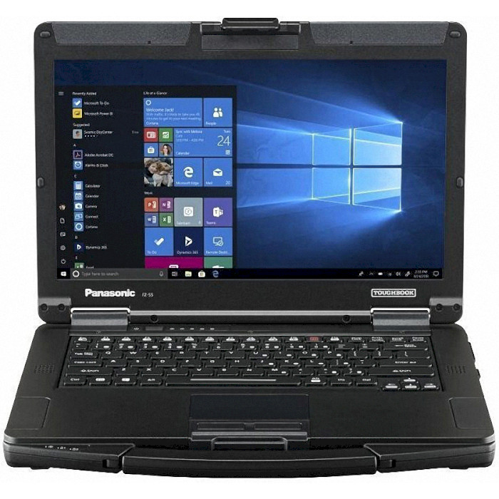Защищённый ноутбук PANASONIC ToughBook FZ-55 Silver (FZ-55B400KT9)