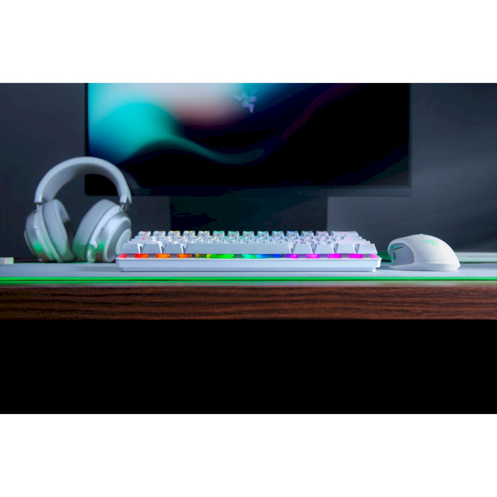 Клавіатура RAZER Huntsman Mini Linear Optical Switch Red Mercury White (RZ03-03392200-R3R1)