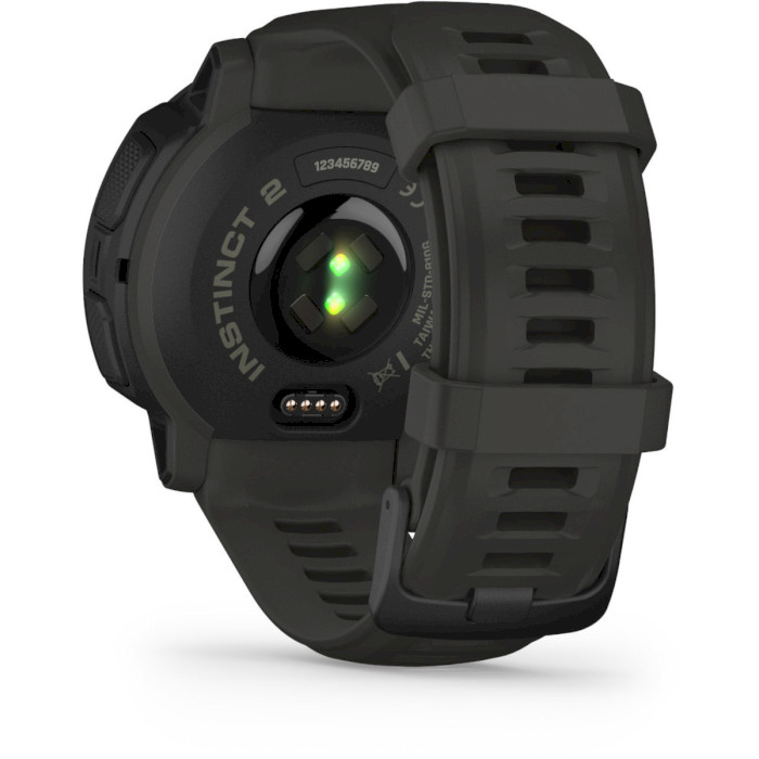 Смарт-часы GARMIN Instinct 2 Solar Standard 45mm Graphite (010-02627-00)