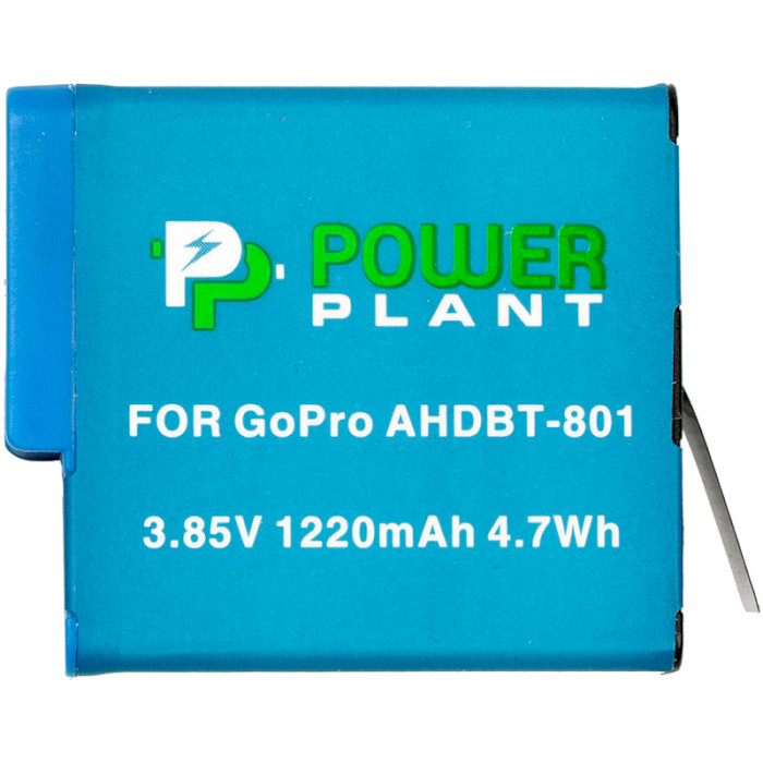 Акумулятор POWERPLANT GoPro AHDBT-801 1220mAh (CB970377)