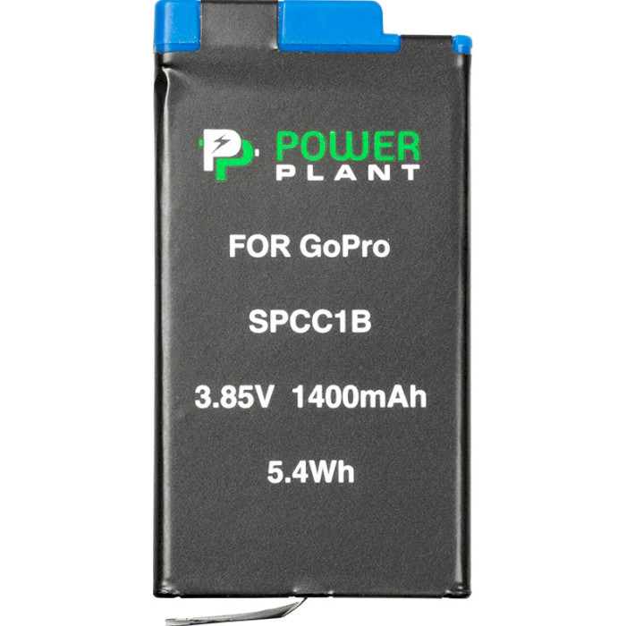 Аккумулятор POWERPLANT GoPro SPCC1B Decoded 1400mAh (CB970384)